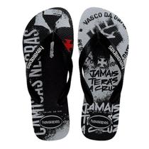 Chinelo Havaianas Vasco Top Times Futebol Oficial C/ NF