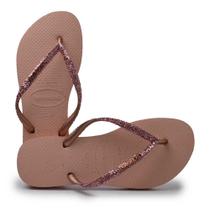 Chinelo Havainas Feminino SLIM 23/24 GLITER II