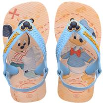 Chinelo Havainas Infántil Menino Bebê Disney Classics Amarelo Chinelo Havainas Infántil Menino Bebê Disney Classics Amarelo