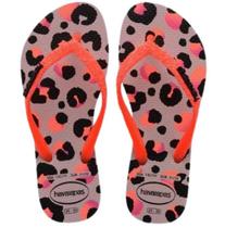 Chinelo havainas kids slim glitter ii 4146976