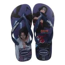 Chinelo Havainas Masculino Naruto Marinho