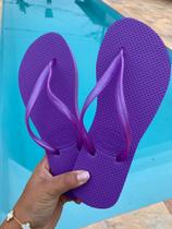 Chinelo Hawaii Roxo Slim