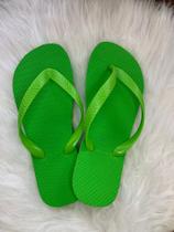 Chinelo Hawaii Verde Limão 100% Borracha Chinelo Hawaii Verde Limão 100% Borracha
