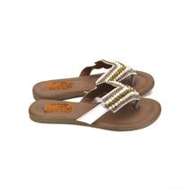 Chinelo hidabella sintético pérolas branco tam36 Chinelo hidabella sintético pérolas branco tam36