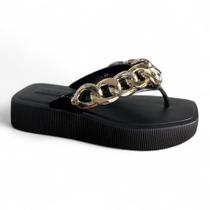 Chinelo Hit Plataforma Feminino Confortável Petite Jolie