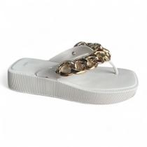 Chinelo Hit Plataforma Feminino Confortável Petite Jolie
