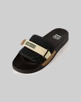 Chinelo Hocks Slide Bravo - Buck (Preto/Marrom)