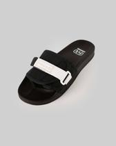 Chinelo Hocks Slide Bravo - Petitpoa (Preto/Branco)
