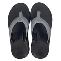 Chinelo Hurley Deck X-Fuse Vermelho Cinza