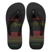 Chinelo Hurley HU0008 Preto/Preto Chinelo Hurley HU0008 Preto/Preto