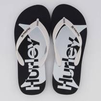Chinelo Hurley Shadow Preto e Branco