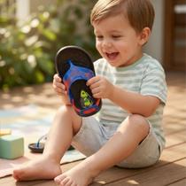 Chinelo Infantil Baby Anatômico Com Elástico Conforto Máximo