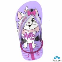 Chinelo Infantil Baby Gatinha Marie Disney Conforto Lançamento Chinelo Infantil Baby Gatinha Marie Disney Conforto Lançamento