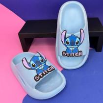 Chinelo Infantil Baby Lilo Stitch Nuvem Escolar Confortável