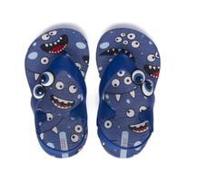 Chinelo infantil com elástico Acqua print Klin anatômico