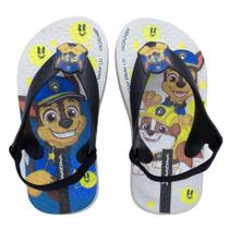 Chinelo Infantil Com Elástico Patrulha Canina Ipanema 27296 Preto