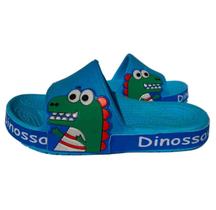 Chinelo Infantil Dino Gigantosauro Sandália Slide Nuvem Leve