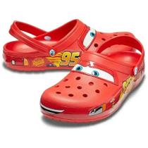 Chinelo Infantil Disney Pixar McQueen - Impermeável, Respirável e com Envoltório no Tornozelo