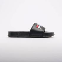 Chinelo Infantil Drifter Preto Branco Vermelho Fila 31K334X-397 Chinelo Infantil Drifter Preto Branco Vermelho Fila 31K334X-397