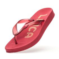 Chinelo Infantil Feminino Estampado Lilica Ripilica Original Praia Verão Lançamento Vermelho