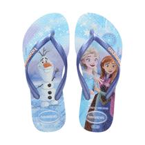 Chinelo Infantil Feminino Havaianas Disney Princess Roxo 412