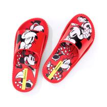 Chinelo infantil feminino slide disney minie grendene 27062