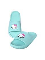 Chinelo infantil feminino slide juvenil hello adulto kitty confortavel flexivel Chinelo infantil feminino slide juvenil hello adulto kitty confortavel flexivel