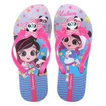 Chinelo Infantil Grendene Kids Ipanema Luluca Amor Menina