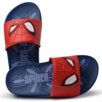 Chinelo Infantil Grendene Masculino Homem Aranha 24 Slide 22585