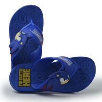 Chinelo Infantil Grendene Masculino Sonic 24 Rings 23162