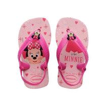 Chinelo Infantil Havaianas Disney Clas Rosa Cream-4137007