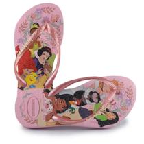 Chinelo Infantil Havaianas Feminino SLIM PRINCESS 24/25 Chinelo Infantil Havaianas Feminino SLIM PRINCESS 24/25