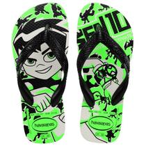 Chinelo infantil havaianas kids ben 10 fc original alpargatas