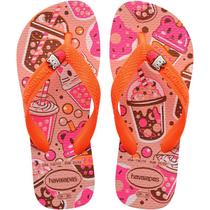 Chinelo Infantil Havaianas Kids Fantasy Unicórnio Gato 2025