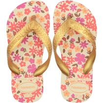 Chinelo Infantil Havaianas Kids Flores Feminino