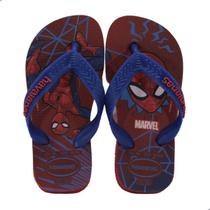 Chinelo Infantil Havaianas Kids Top Marvel Azul e Vermelho