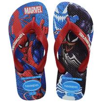 Chinelo Infantil Havaianas Kids Top Marvel Tira Larga Heróis
