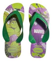 Chinelo Infantil Havaianas Marvel Kids Crianças Tamanho 35