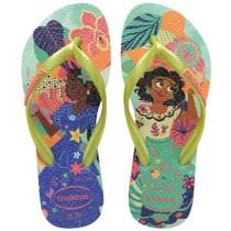 Chinelo infantil havaianas meninas kids slim princess