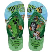 Chinelo Infantil Havaianas REF: KIDS MINECRAFT Chinelo Infantil Havaianas REF: KIDS MINECRAFT