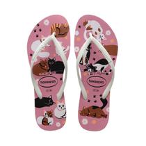Chinelo Infantil Havaianas Slim Pets - Rosa Chiffon Tamanho:25/26Gênero:FemininoCor:Rosa Chinelo Infantil Havaianas Slim Pets - Rosa Chiffon Tamanho:25/26Gênero:FemininoCor:Rosa
