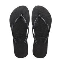 Chinelo Infantil Havaianas Slim Preto - 40000