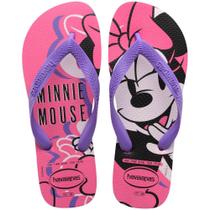 Chinelo Infantil Havaianas Top Disney Minnie Rosa