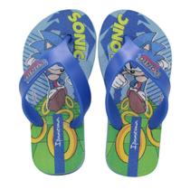 Chinelo Infantil Ipanema 27279 Sonic Play Azul/Azul Verde Chinelo Infantil Ipanema 27279 Sonic Play Azul/Azul Verde