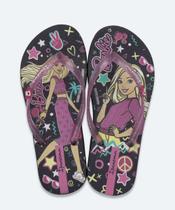 Chinelo Infantil Ipanema Barbie Meu Encanto Preto Chinelo Infantil Ipanema Barbie Meu Encanto Preto