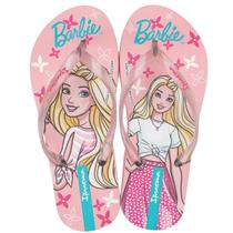 Chinelo Infantil Ipanema Barbie Rosa Com Glitter