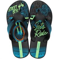Chinelo Infantil Ipanema Deck Bike Estiloso Confortável