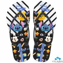 Chinelo Infantil Ipanema Feminino Emoji Stitch Disney kids Conforto