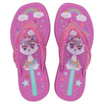 Chinelo Infantil Ipanema Fluffy Shine Muito Glitter Brilho Chinelo Infantil Ipanema Fluffy Shine Muito Glitter Brilho