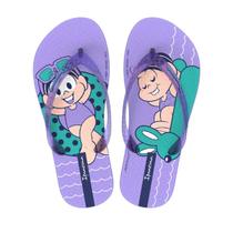 Chinelo Infantil Ipanema Grendene Turma da Mônica Multicores - Tam 23 ao 34 - Ref 26790